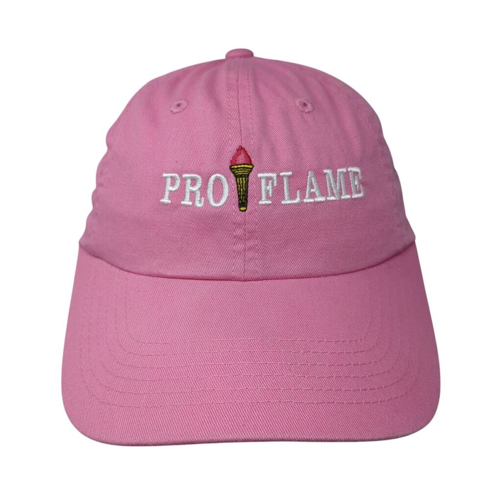 Pro Flame Slideback Hat Pink One Size Find A Cure Port Authority